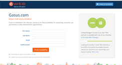 Desktop Screenshot of gasus.com